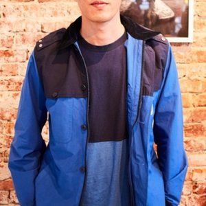 NWT Reef x m.w jacket blue
